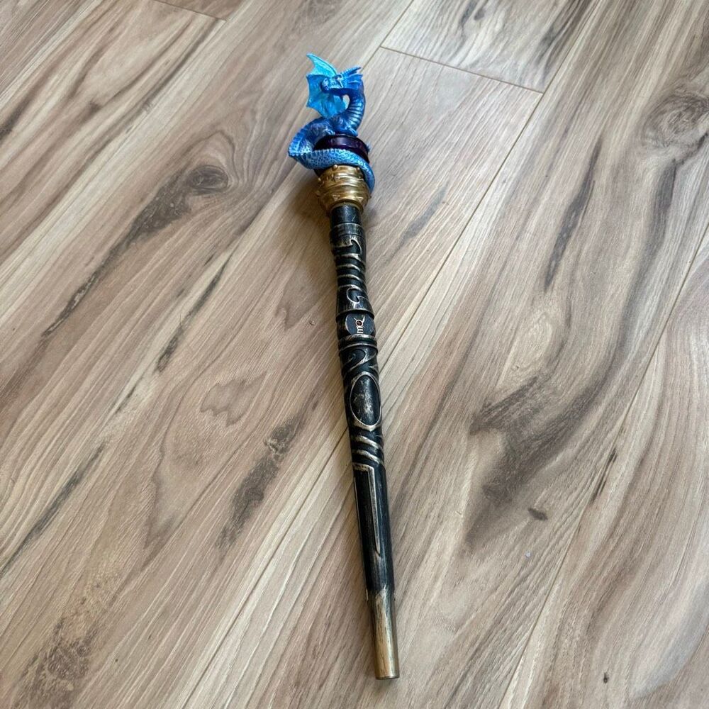 MagiQuest Great Wolf Lodge Blue Dragon Interactive Magic Wand With Topper 2008